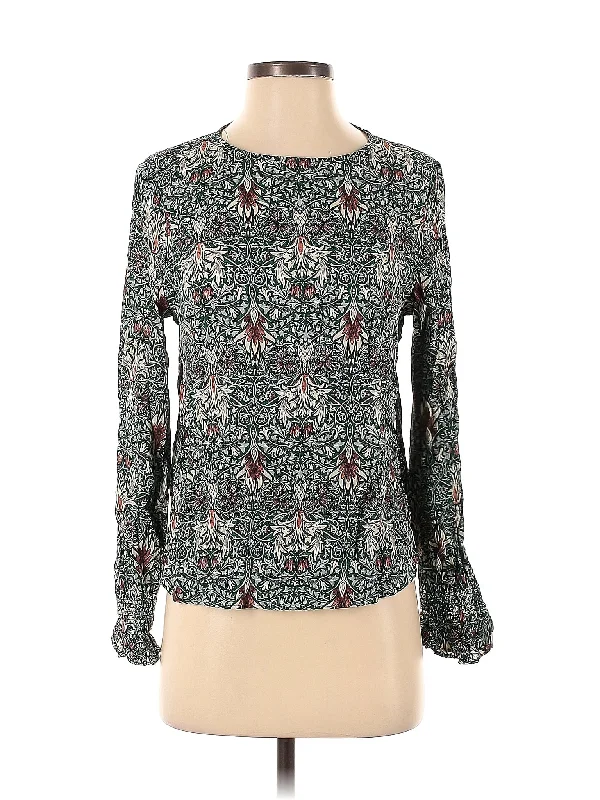 Long Sleeve Blouse Backless Summer Blouse