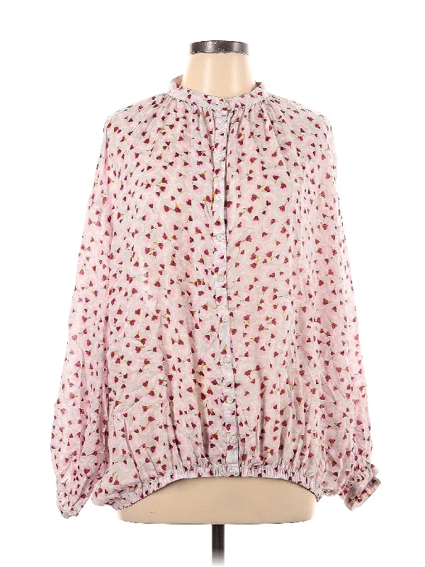 Long Sleeve Blouse Classic Minimalist Blouse