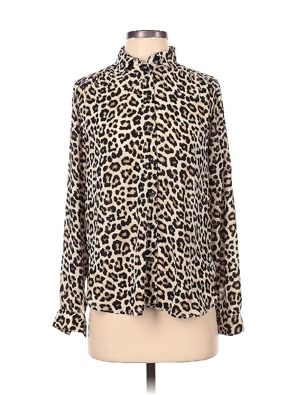 Long Sleeve Blouse Classic Minimalist Blouse