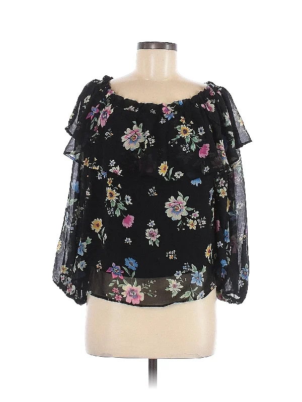 Long Sleeve Blouse Airy Cotton Blouse