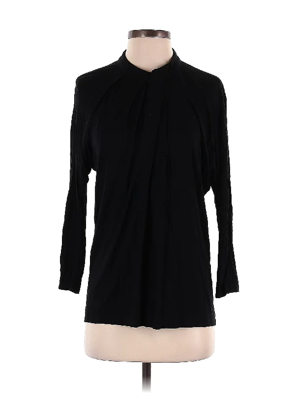 Long Sleeve Blouse Chic Ruffle Blouse