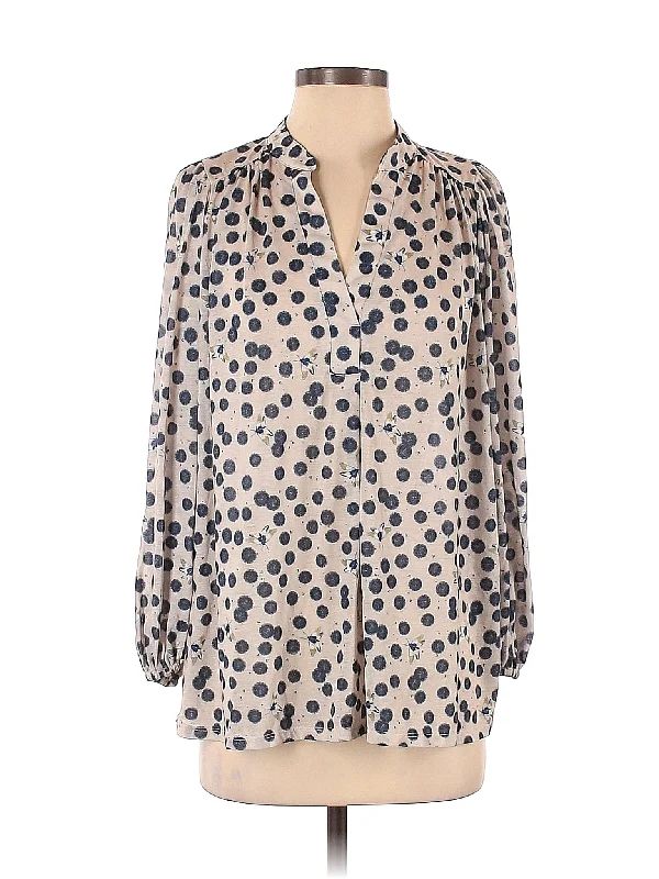 Long Sleeve Blouse Boho Printed Blouse