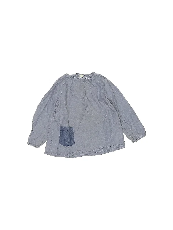 Long Sleeve Blouse Slim Fit Blouse
