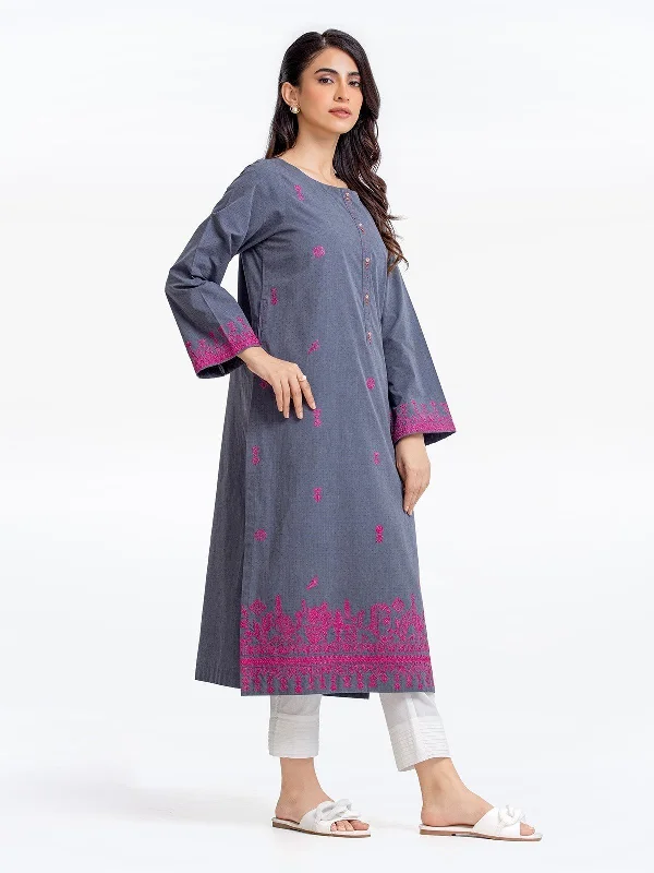 Pret 1Pc Embroidered Cotton Shirt - EWTKE23-69307-- Layered Multi-layer Single Layer Pret 1Pc Embroidered Cotton Shirt - EWTKE23-69307-- Layered Multi-layer Single Layer