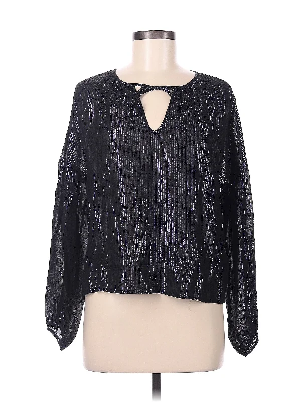 Long Sleeve Blouse Floral Print Blouse