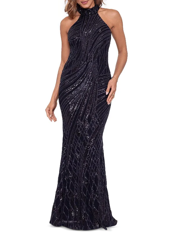 Womens Nylo Long Evening Dress Tunics Bridal satin