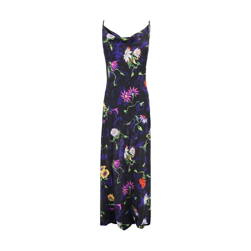 Maccapani Long Dress sweetheart Neckline Romantic