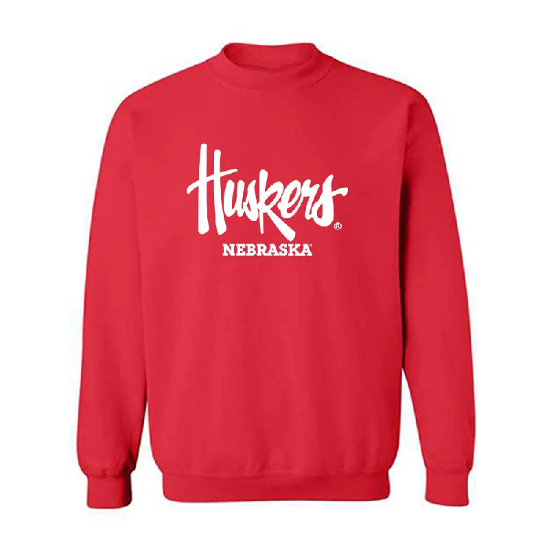 Nebraska - NCAA Women's Basketball : Logan Nissley - Crewneck Sweatshirt Classic Shersey Hoodie with Full-Zip Functional Layering Nebraska - NCAA Women's Basketball : Logan Nissley - Crewneck Sweatshirt Classic Shersey Hoodie with Full-Zip Functional Layering