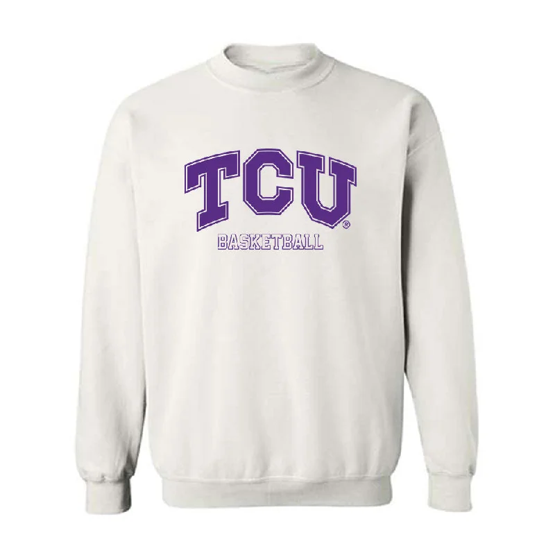 TCU - NCAA Women's Basketball : Jade Clack - Crewneck Sweatshirt Classic Shersey Hoodie with Longline Fit Extended Stylish TCU - NCAA Women's Basketball : Jade Clack - Crewneck Sweatshirt Classic Shersey Hoodie with Longline Fit Extended Stylish