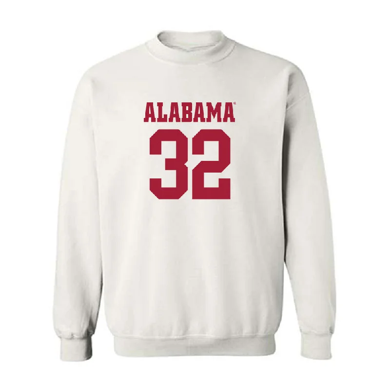 Alabama - NCAA Women's Basketball : Aaliyah Nye - Crewneck Sweatshirt Classic Shersey Hoodie with Contrast Stitching Detailed Premium Alabama - NCAA Women's Basketball : Aaliyah Nye - Crewneck Sweatshirt Classic Shersey Hoodie with Contrast Stitching Detailed Premium