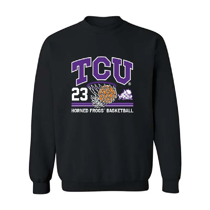 TCU - NCAA Women's Basketball : Aaliyah Roberson - Crewneck Sweatshirt Sports Shersey Graphic Hoodie Design Print TCU - NCAA Women's Basketball : Aaliyah Roberson - Crewneck Sweatshirt Sports Shersey Graphic Hoodie Design Print