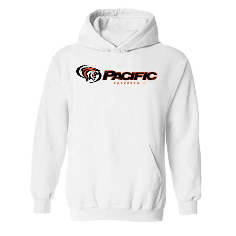 Pacific - NCAA Women's Basketball : Kenlee Durrill - Classic Shersey Hooded Sweatshirt Hoodie with Double Zipper Versatile Adjustable