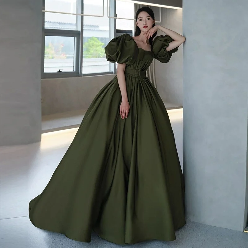 Green Floor-length
