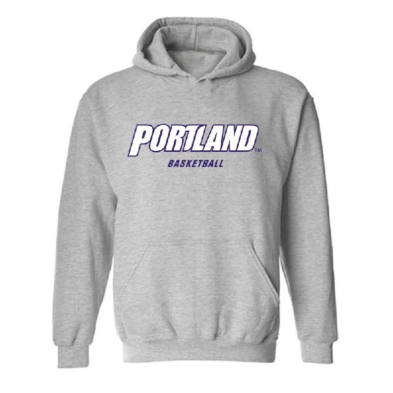 Portland - NCAA Women's Basketball : Emme Shearer - Hooded Sweatshirt Hoodie with Batwing Sleeves Loose Dramatic