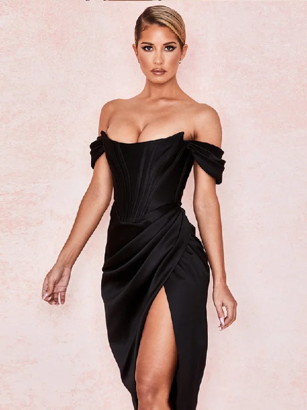 black bone dress
