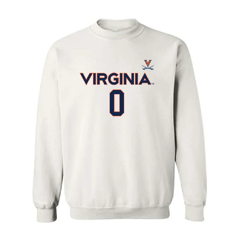 Virginia - NCAA Women's Basketball : Olivia McGhee - Crewneck Sweatshirt Replica Shersey Hoodie with Drop Shoulder Relaxed Streetwear Virginia - NCAA Women's Basketball : Olivia McGhee - Crewneck Sweatshirt Replica Shersey Hoodie with Drop Shoulder Relaxed Streetwear