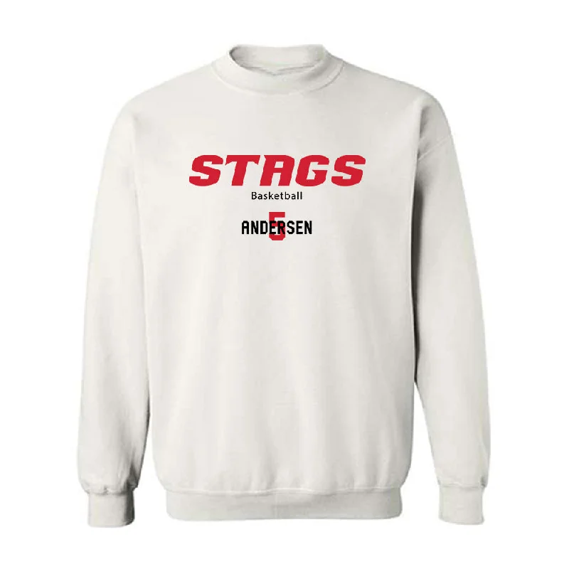Fairfield - NCAA Women's Basketball : Meghan Andersen - Crewneck Sweatshirt Classic Fashion Shersey Hoodie with Rhinestones Sparkly Elegant Fairfield - NCAA Women's Basketball : Meghan Andersen - Crewneck Sweatshirt Classic Fashion Shersey Hoodie with Rhinestones Sparkly Elegant