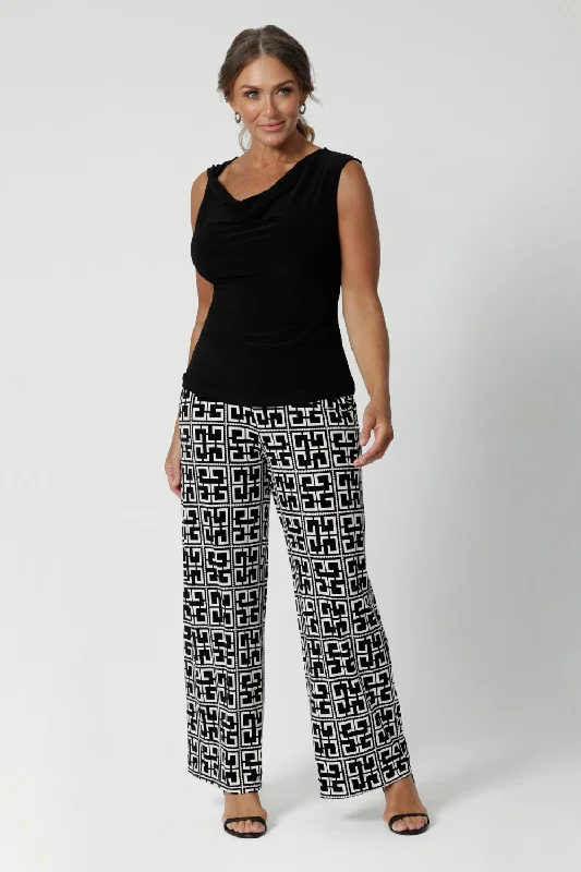 Monroe Pant in Olympia Formal Linen Trousers