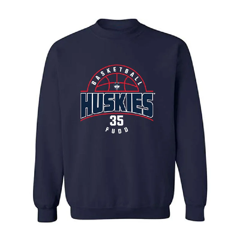 UConn - NCAA Women's Basketball : Azzi Fudd - Crewneck Sweatshirt Classic Fashion Shersey Hoodie with Back Slit Movement Comfort UConn - NCAA Women's Basketball : Azzi Fudd - Crewneck Sweatshirt Classic Fashion Shersey Hoodie with Back Slit Movement Comfort