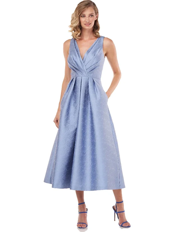 Olivia Womens Shutter Pleat Maxi Evening Dress Tunics Custom made