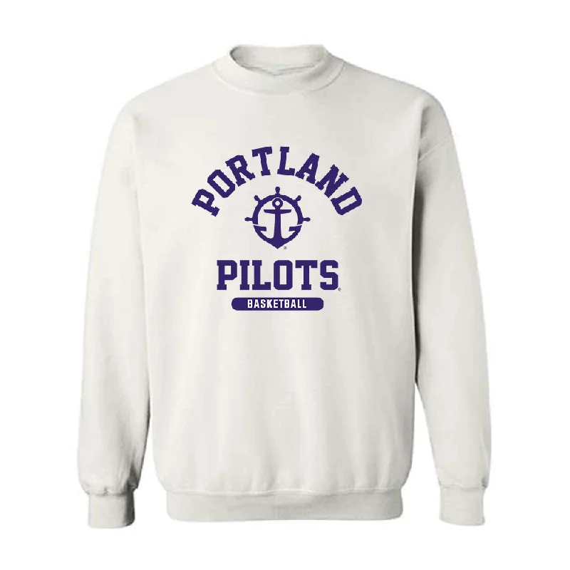 Portland - NCAA Women's Basketball : Emme Shearer - Crewneck Sweatshirt Hoodie with Drop Shoulder Relaxed Streetwear