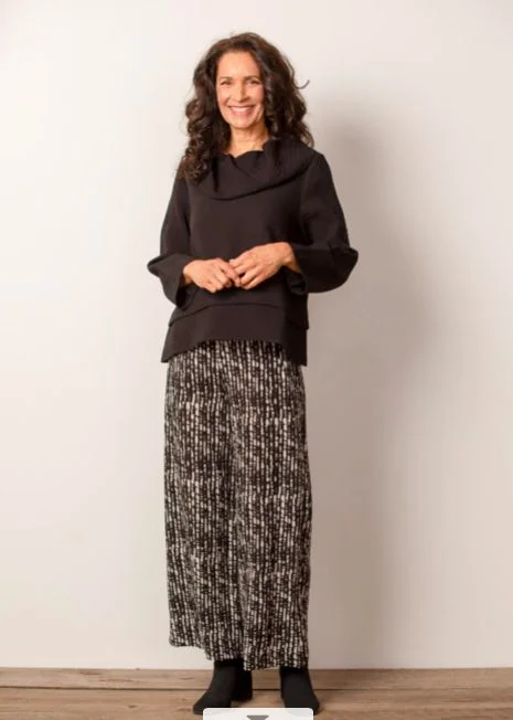 Express Travel Bamboo Stripe Ankle Pant Comfortable Jogger Trousers