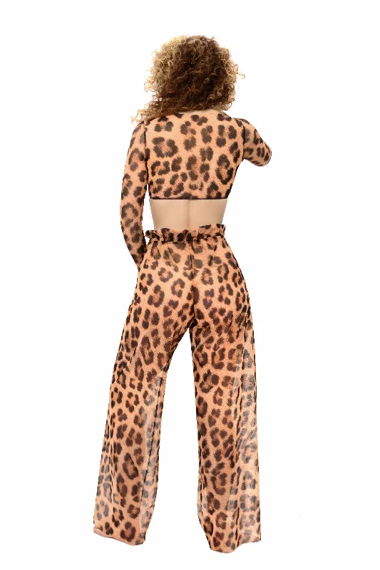 Leopard Beach Pants one size, fits all Trendy Work Pants