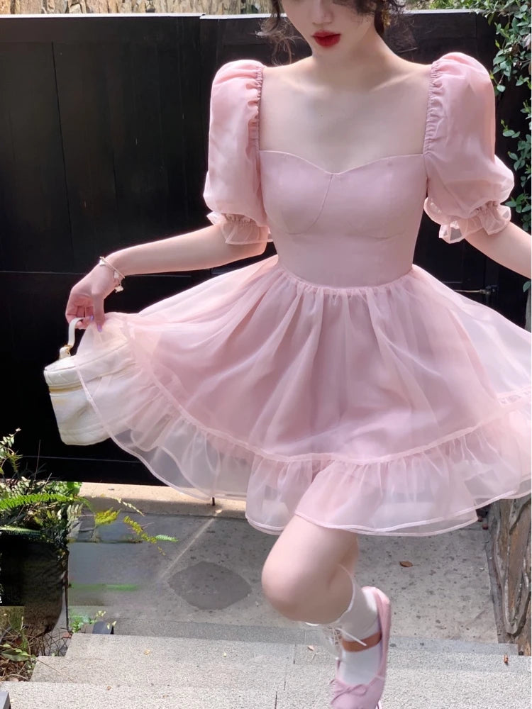 Pink Mini Dress