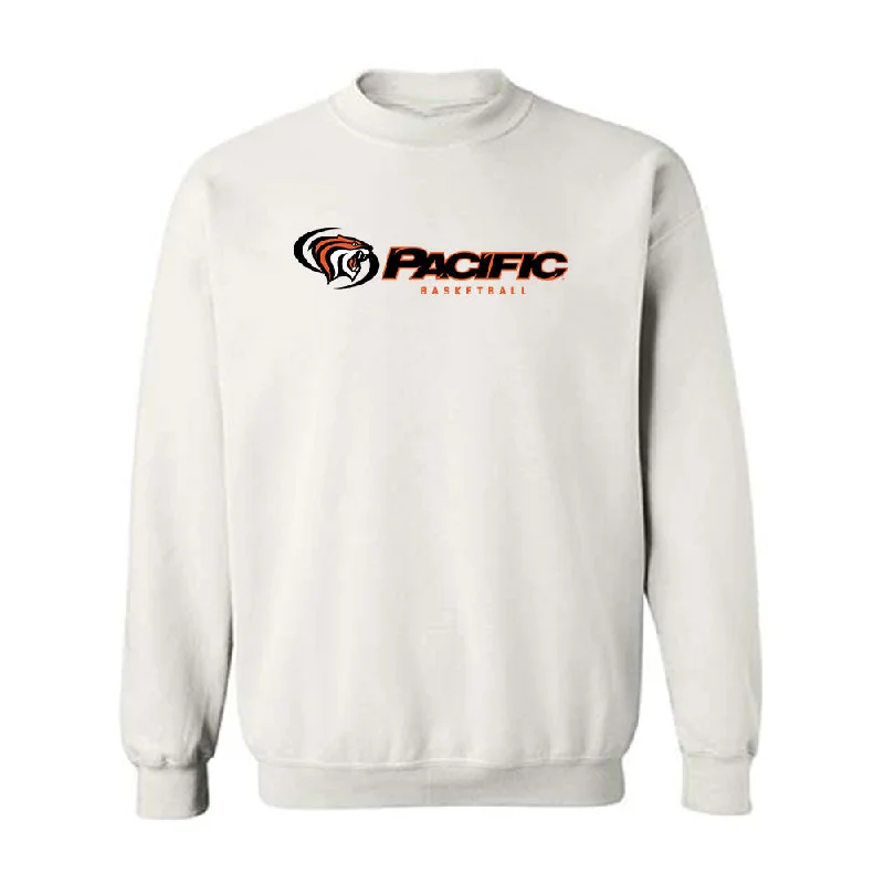 Pacific - NCAA Women's Basketball : Kenlee Durrill - Classic Shersey Crewneck Sweatshirt Hoodie with Half-Zip Sporty Casual