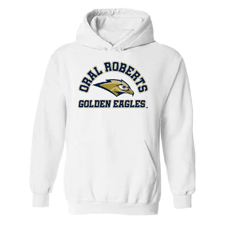 Oral Roberts - NCAA Women's Basketball : Jalei Oglesby - Hooded Sweatshirt Classic Shersey Hoodie with Elastic Waist Stretchable Comfortable Oral Roberts - NCAA Women's Basketball : Jalei Oglesby - Hooded Sweatshirt Classic Shersey Hoodie with Elastic Waist Stretchable Comfortable