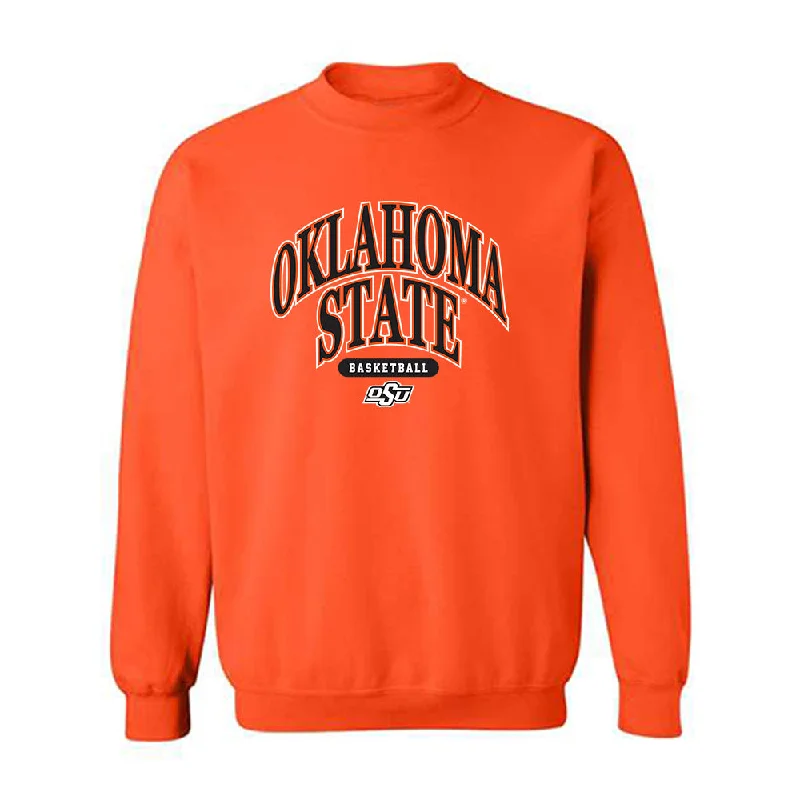 Oklahoma State - NCAA Women's Basketball : Stailee Heard - Crewneck Sweatshirt Classic Shersey Hoodie with Hem Raw Edge Edgy Unfinished Oklahoma State - NCAA Women's Basketball : Stailee Heard - Crewneck Sweatshirt Classic Shersey Hoodie with Hem Raw Edge Edgy Unfinished