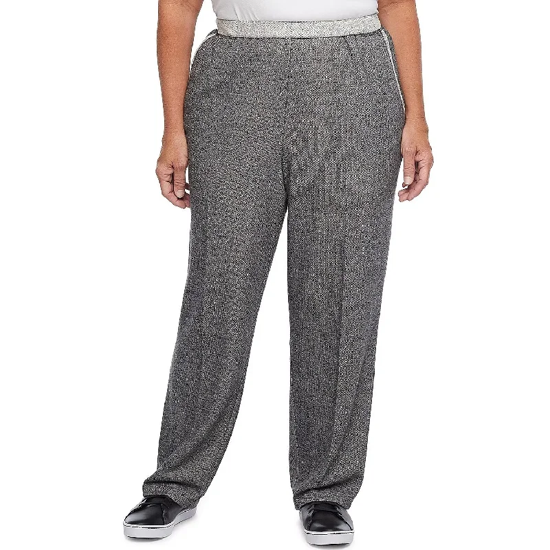 Casual Approach Proportioned Medium Pant Melange Plus Relaxed Linen Pants