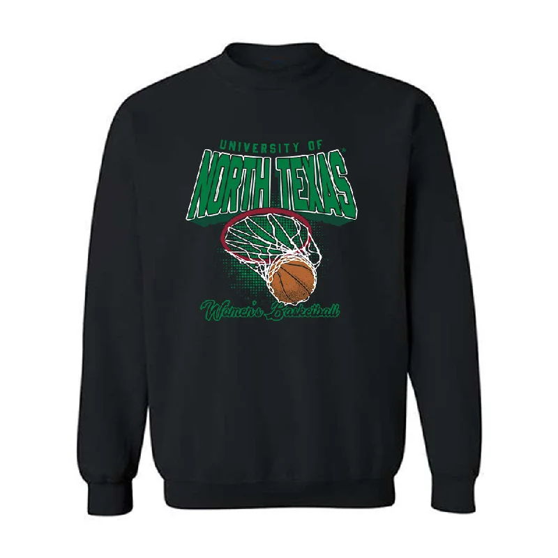 North Texas - NCAA Women's Basketball : Shadasia Brackens - Crewneck Sweatshirt Sports Shersey Hoodie with Emblem Brand Identity North Texas - NCAA Women's Basketball : Shadasia Brackens - Crewneck Sweatshirt Sports Shersey Hoodie with Emblem Brand Identity