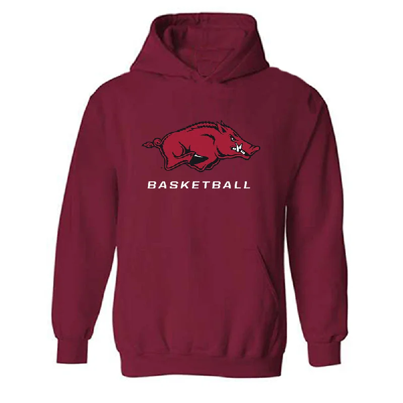 Arkansas - NCAA Women's Basketball : Jenna Lawrence - Hooded Sweatshirt Classic Shersey Hoodie with Reflective Safety Nightwear Arkansas - NCAA Women's Basketball : Jenna Lawrence - Hooded Sweatshirt Classic Shersey Hoodie with Reflective Safety Nightwear