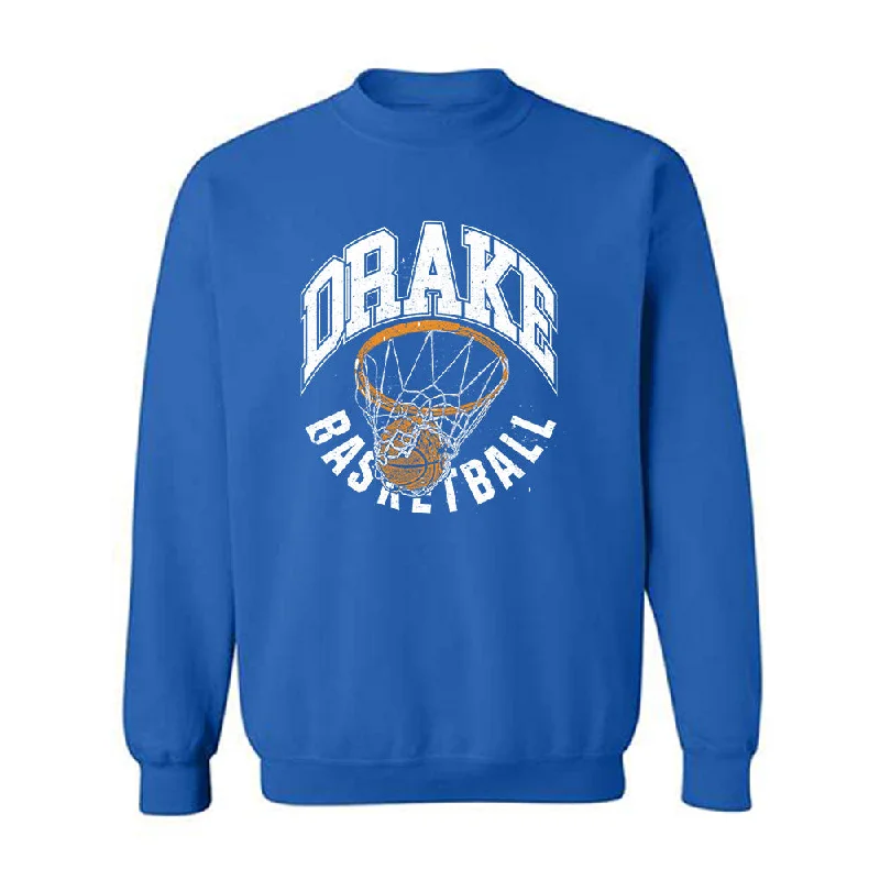 Drake - NCAA Women's Basketball : Ava Hawthorne - Crewneck Sweatshirt Sports Shersey Hoodie with Monochrome Minimalist Simple Drake - NCAA Women's Basketball : Ava Hawthorne - Crewneck Sweatshirt Sports Shersey Hoodie with Monochrome Minimalist Simple