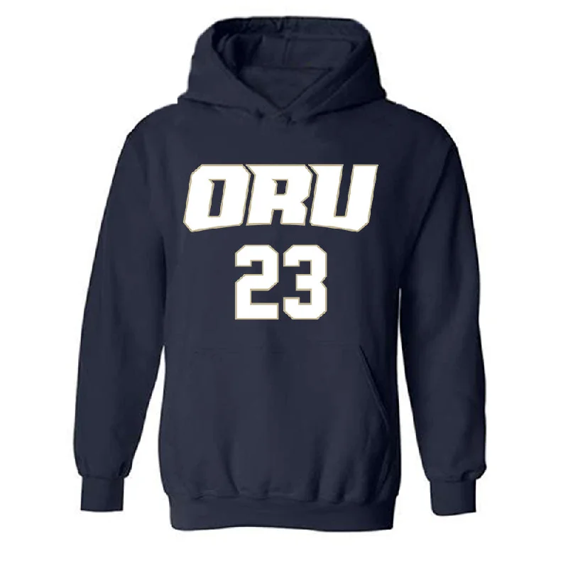 Oral Roberts - NCAA Women's Basketball : Emily Robinson - Hooded Sweatshirt Classic Shersey Hoodie with Mesh Breathable Sporty Oral Roberts - NCAA Women's Basketball : Emily Robinson - Hooded Sweatshirt Classic Shersey Hoodie with Mesh Breathable Sporty