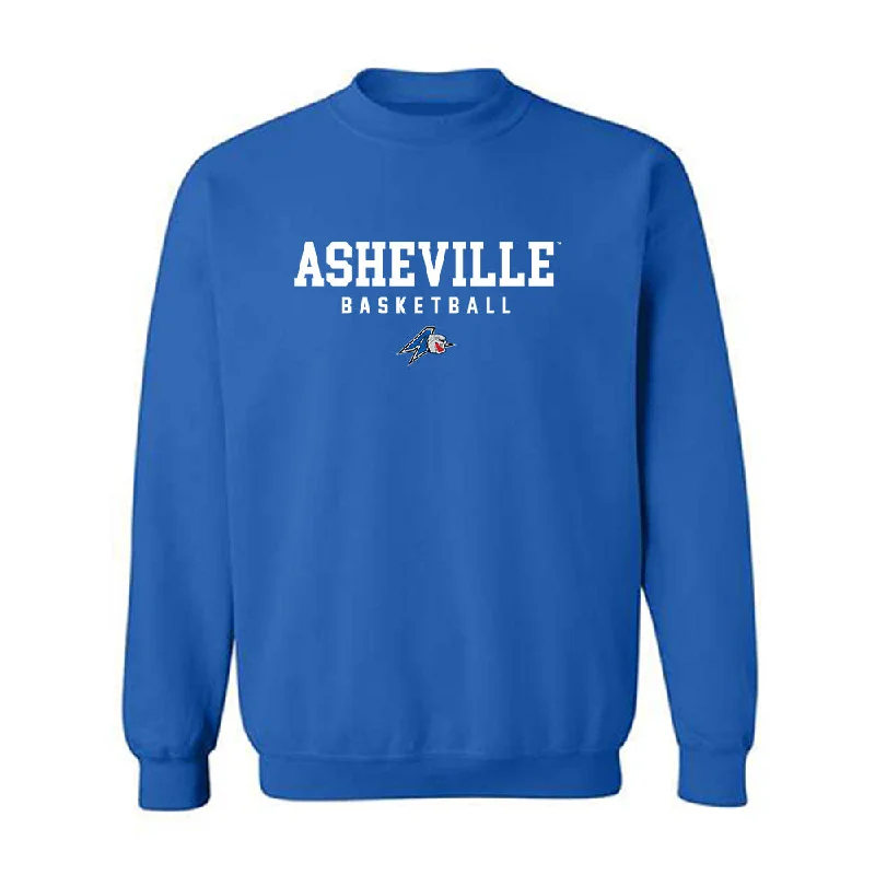 UNC Asheville - NCAA Women's Basketball : Abigail Wilson - Royal Classic Shersey Sweatshirt Hoodie with Applique Textured Unique UNC Asheville - NCAA Women's Basketball : Abigail Wilson - Royal Classic Shersey Sweatshirt Hoodie with Applique Textured Unique