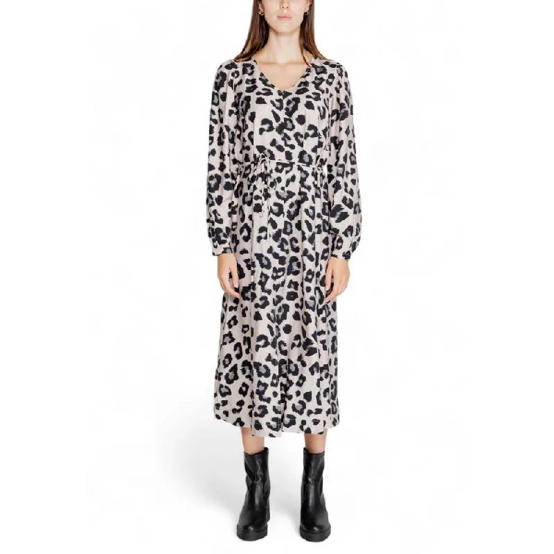 Jacqueline De Yong Gray Viscose Dress Tunics Top rated