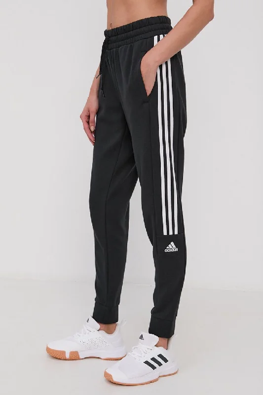 Women's Color Block Regular Tapered Pants Comfortable Denim Pants