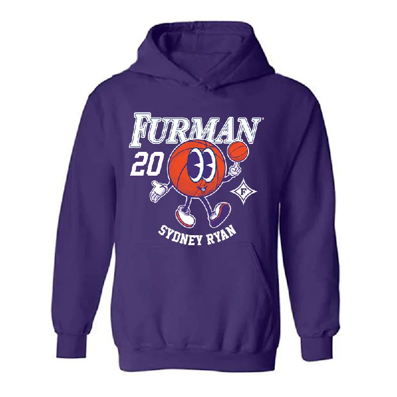 Furman - NCAA Women's Basketball : Sydney Ryan - Hooded Sweatshirt Fashion Shersey Graphic Hoodie Design Print Furman - NCAA Women's Basketball : Sydney Ryan - Hooded Sweatshirt Fashion Shersey Graphic Hoodie Design Print