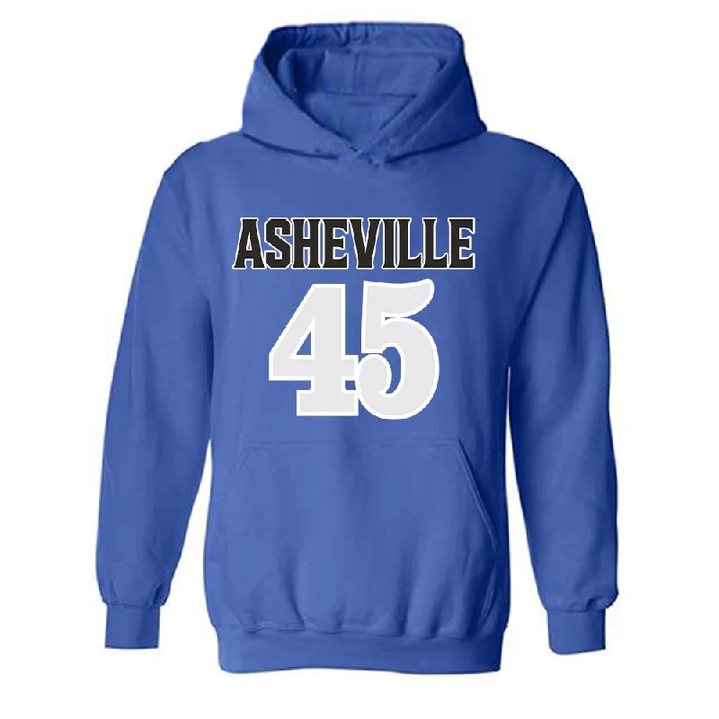 UNC Asheville - NCAA Women's Basketball : Abigail Wilson - Replica Shersey Hooded Sweatshirt Hoodie with Sequins Glamorous Eye-catching UNC Asheville - NCAA Women's Basketball : Abigail Wilson - Replica Shersey Hooded Sweatshirt Hoodie with Sequins Glamorous Eye-catching