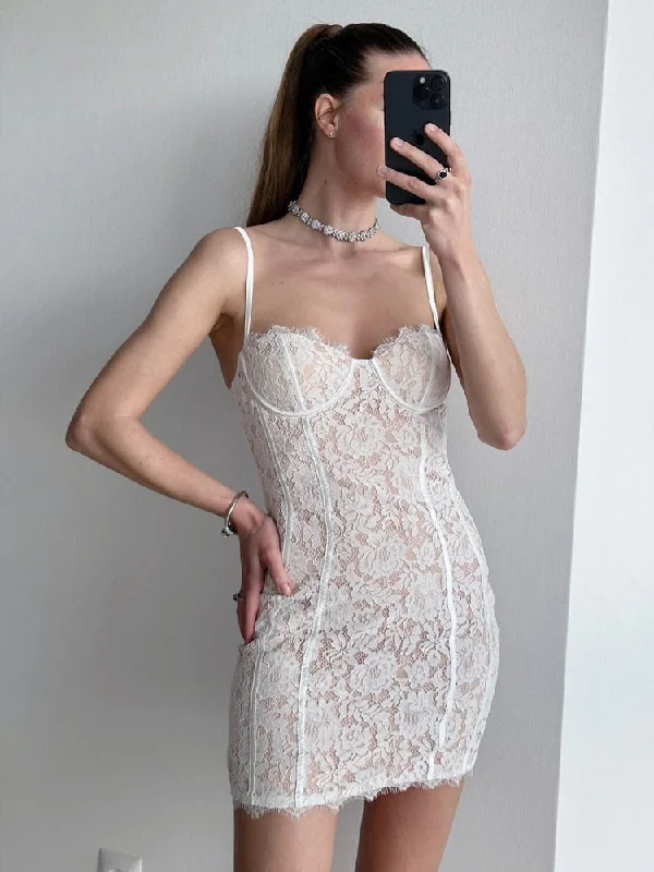 mini white dress