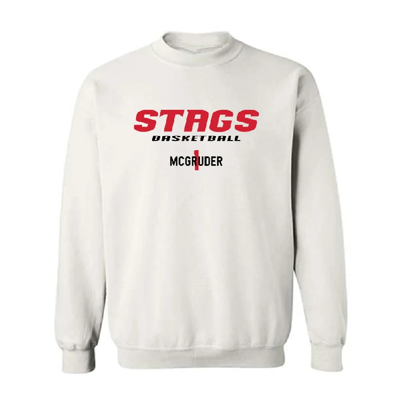 Fairfield - NCAA Women's Basketball : Kendall McGruder - Crewneck Sweatshirt Classic Fashion Shersey Hoodie with Ribbed Cuffs Snug Fit Comfort Fairfield - NCAA Women's Basketball : Kendall McGruder - Crewneck Sweatshirt Classic Fashion Shersey Hoodie with Ribbed Cuffs Snug Fit Comfort