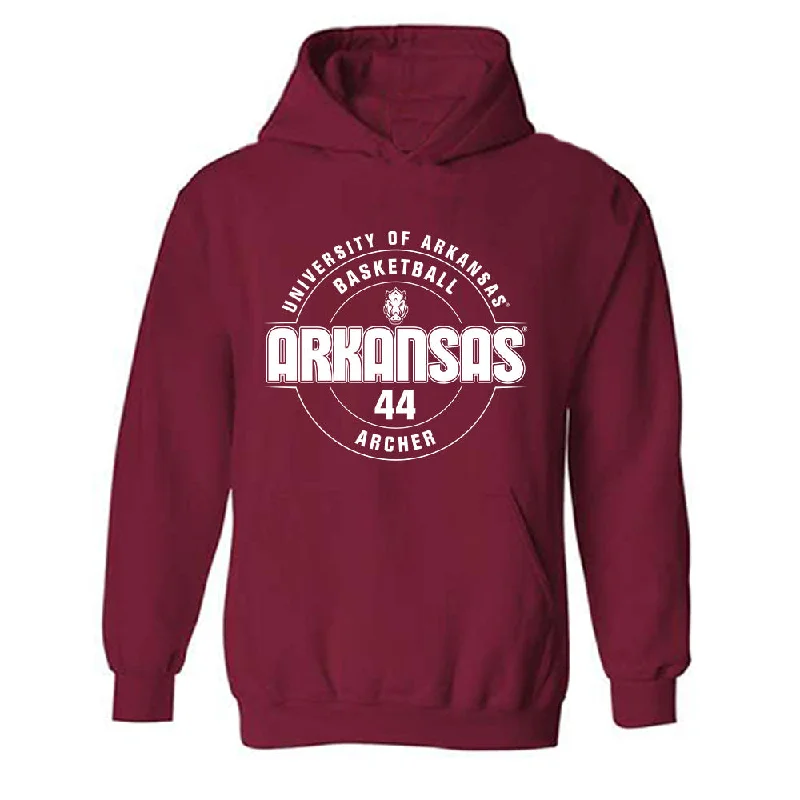 Arkansas - NCAA Women's Basketball : Maryn Archer - Hooded Sweatshirt Classic Fashion Shersey Hoodie with Neon Bright Vibrant Arkansas - NCAA Women's Basketball : Maryn Archer - Hooded Sweatshirt Classic Fashion Shersey Hoodie with Neon Bright Vibrant