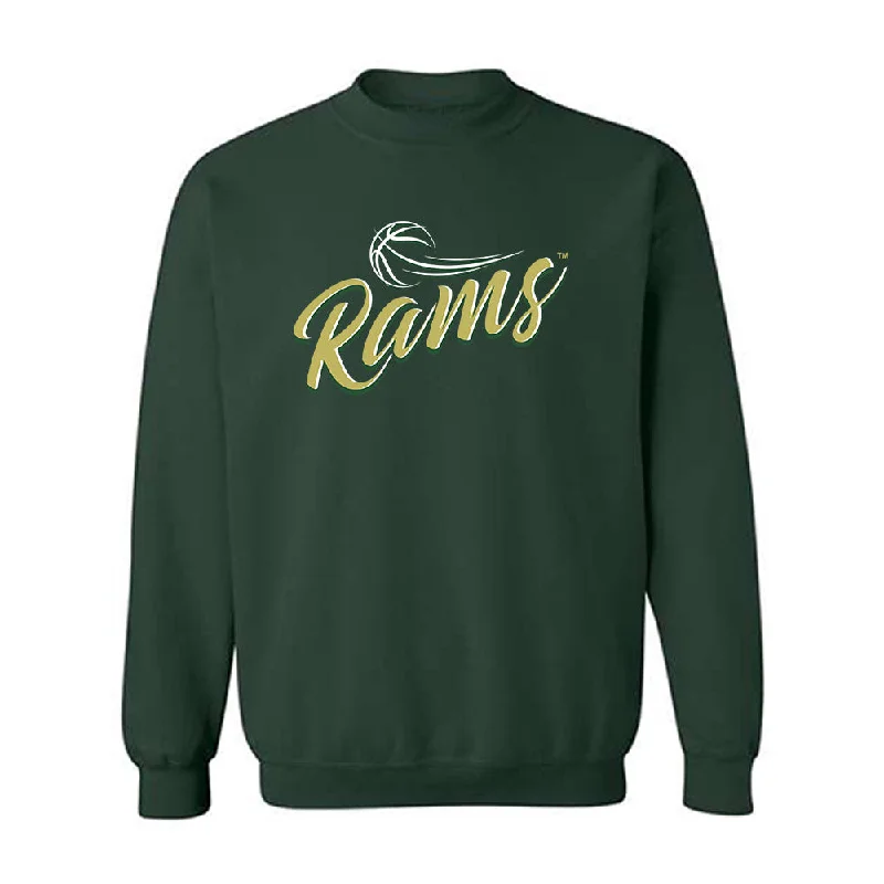 Colorado State - NCAA Women's Basketball : Hannah Ronsiek - Crewneck Sweatshirt Sports Shersey Hoodie with Embroidery Detailed Premium Colorado State - NCAA Women's Basketball : Hannah Ronsiek - Crewneck Sweatshirt Sports Shersey Hoodie with Embroidery Detailed Premium