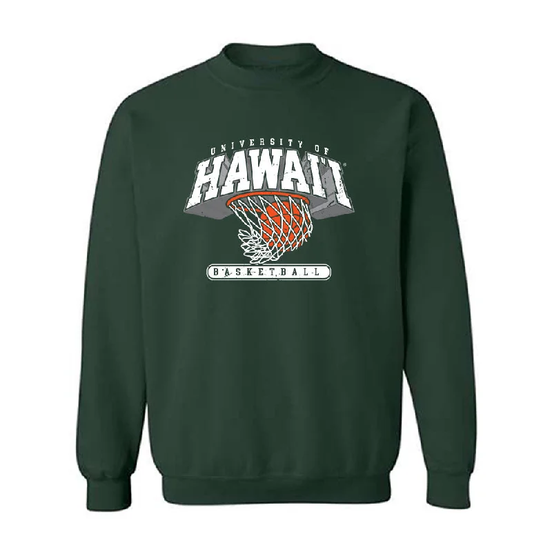 Hawaii - NCAA Women's Basketball : Imani Perez - Crewneck Sweatshirt Sports Shersey Hoodie with Turtle Neck Cozy Winter Hawaii - NCAA Women's Basketball : Imani Perez - Crewneck Sweatshirt Sports Shersey Hoodie with Turtle Neck Cozy Winter