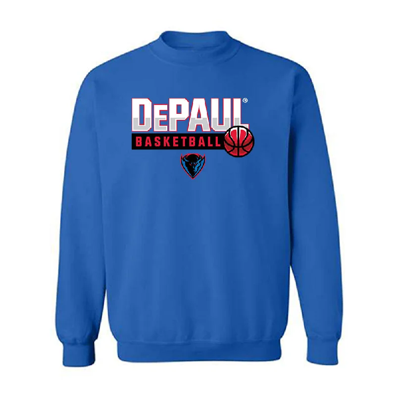 DePaul - NCAA Women's Basketball : Grace Carstensen - Crewneck Sweatshirt Sports Shersey Hoodie with Relaxed Fit Easy Casual DePaul - NCAA Women's Basketball : Grace Carstensen - Crewneck Sweatshirt Sports Shersey Hoodie with Relaxed Fit Easy Casual