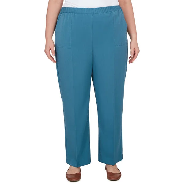 Sedona Sky Proportioned Short Length Pants Petite Sizing Stylish Elastic Waist Pants