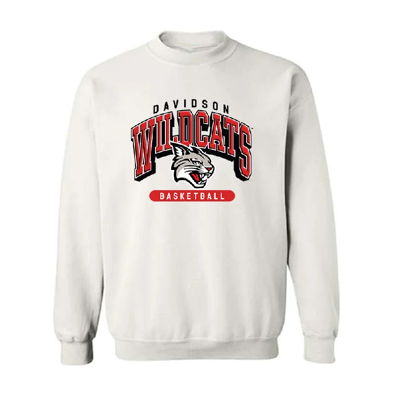 Davidson - NCAA Women's Basketball : Eliza Buerk - Crewneck Sweatshirt Classic Fashion Shersey Hoodie with Hem Raw Edge Edgy Unfinished Davidson - NCAA Women's Basketball : Eliza Buerk - Crewneck Sweatshirt Classic Fashion Shersey Hoodie with Hem Raw Edge Edgy Unfinished