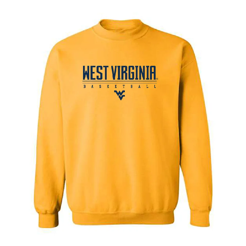 West Virginia - NCAA Women's Basketball : Janaiya Quinerly - Crewneck Sweatshirt Classic Shersey Hoodie with Cuffed Sleeves Snug Secure West Virginia - NCAA Women's Basketball : Janaiya Quinerly - Crewneck Sweatshirt Classic Shersey Hoodie with Cuffed Sleeves Snug Secure